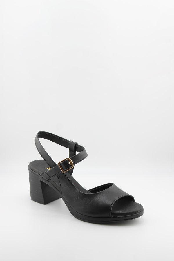 Ragazza Block Heel Open-Toe Sandal