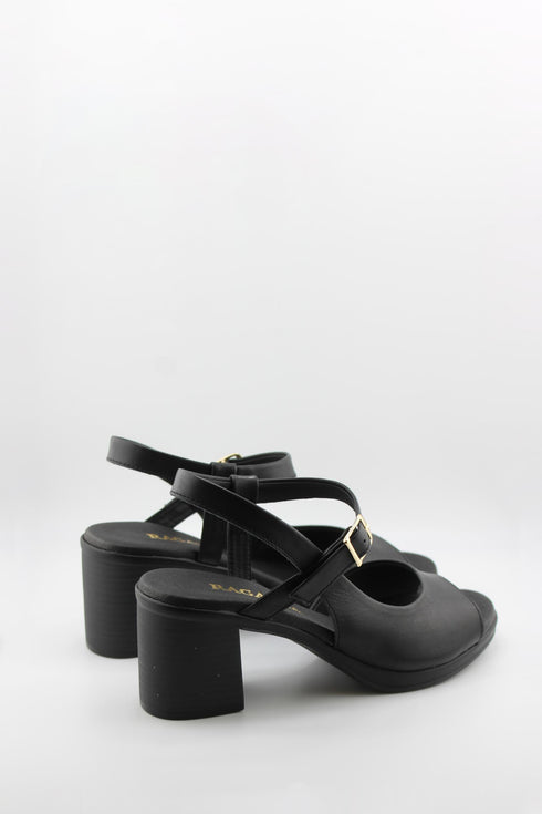 Ragazza Block Heel Open-Toe Sandal