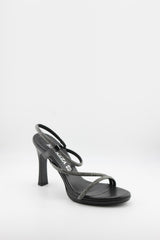 Ragazza Strappy High-Heel Sandal with Rhinestones