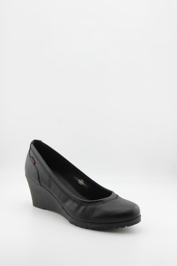 Ragazza Wedge Heel Slip-On Loafers