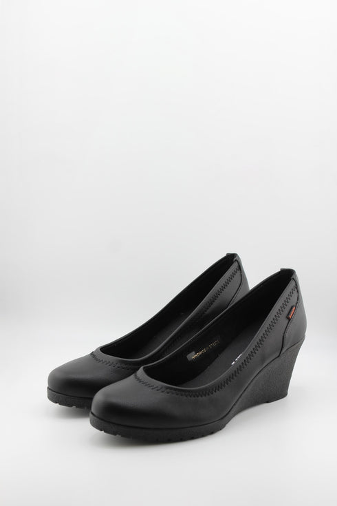 Ragazza Wedge Heel Slip-On Loafers