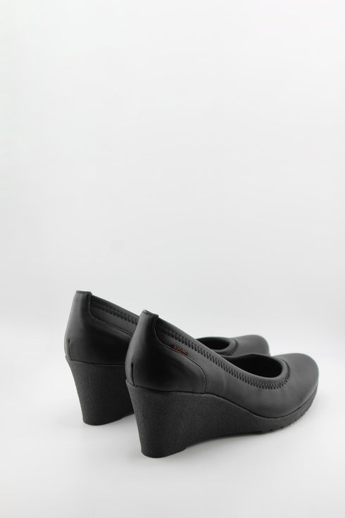 Ragazza Wedge Heel Slip-On Loafers