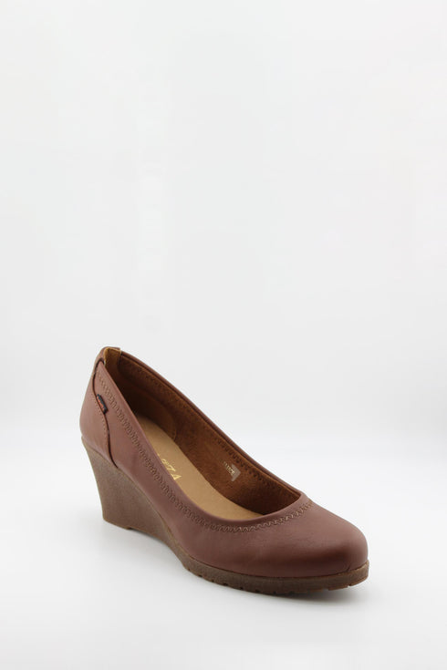 Ragazza Wedge Heel Slip-On Loafers