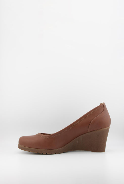 Ragazza Wedge Heel Slip-On Loafers