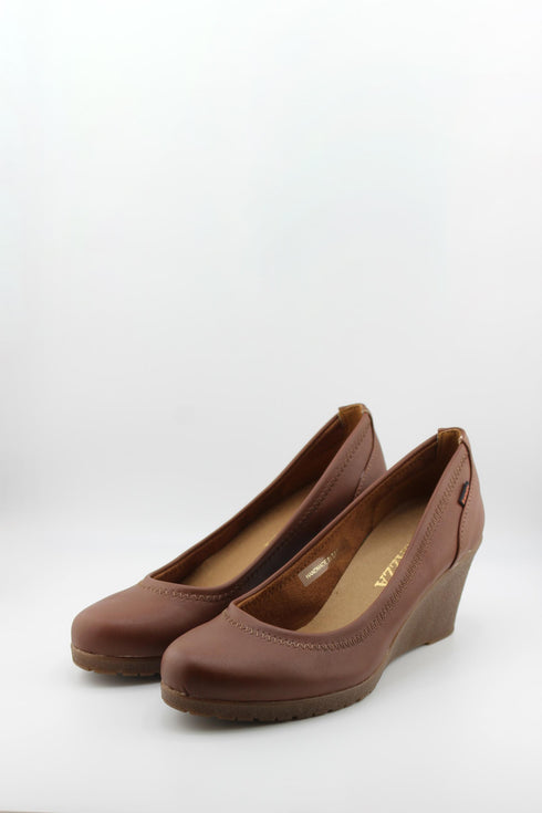 Ragazza Wedge Heel Slip-On Loafers