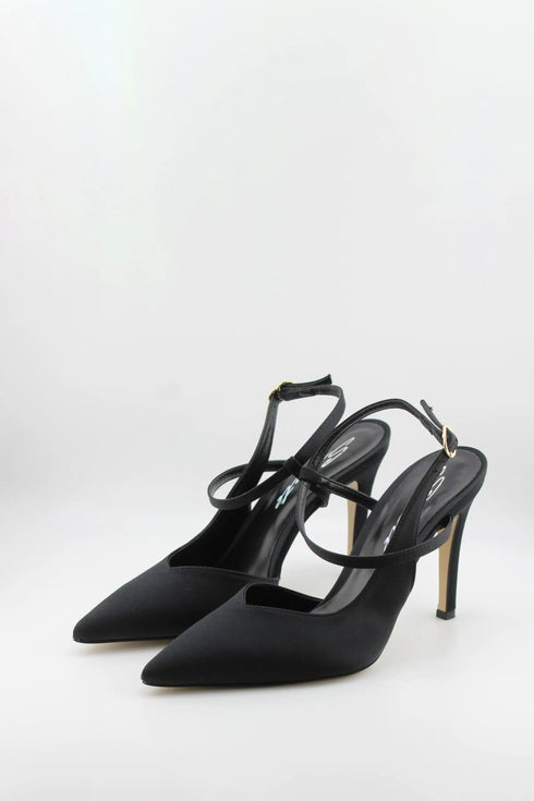 Sante Strappy Pointed-Toe Stiletto Pumps