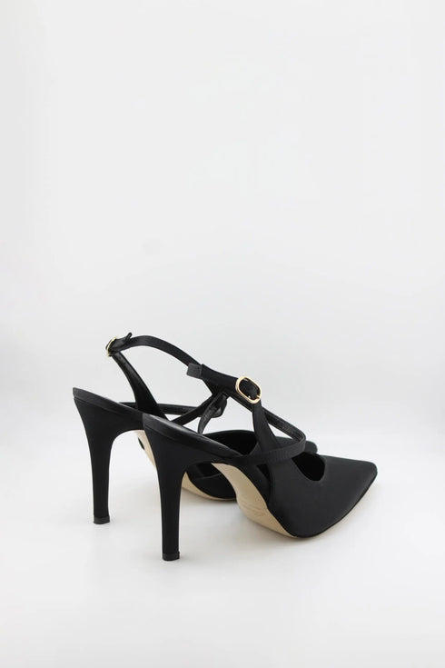 Sante Strappy Pointed-Toe Stiletto Pumps