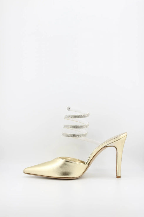 Sante Spiral Strap Pointed Toe Stilettos