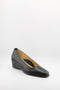 DFC Relax Sleek Leather Wedge Heel Shoes