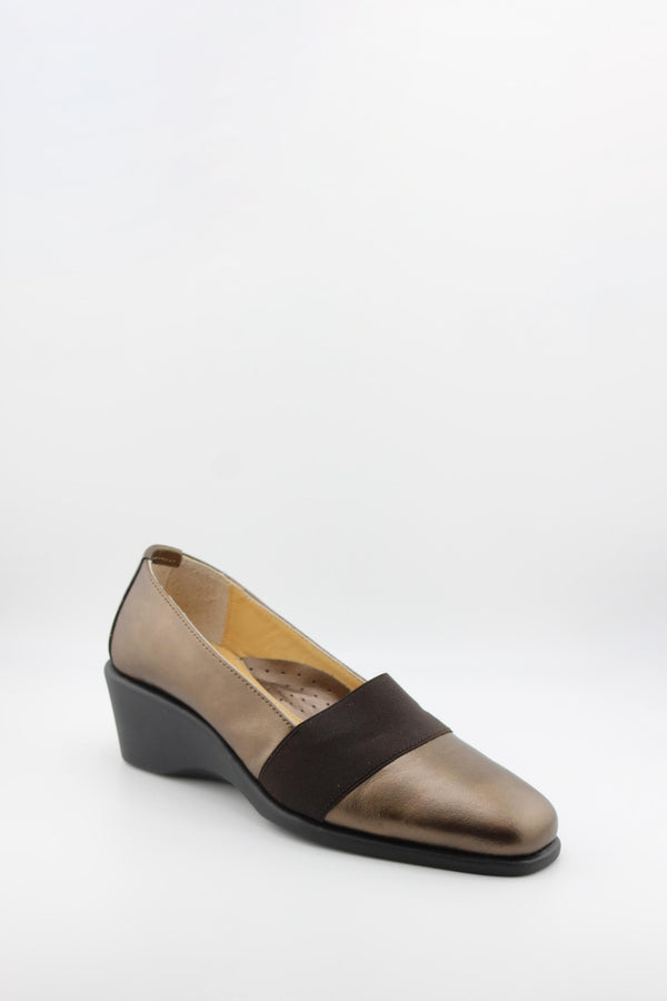 DFC Relax Elegant Wedge Heel Slip-On Loafers