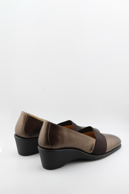 DFC Relax Elegant Wedge Heel Slip-On Loafers