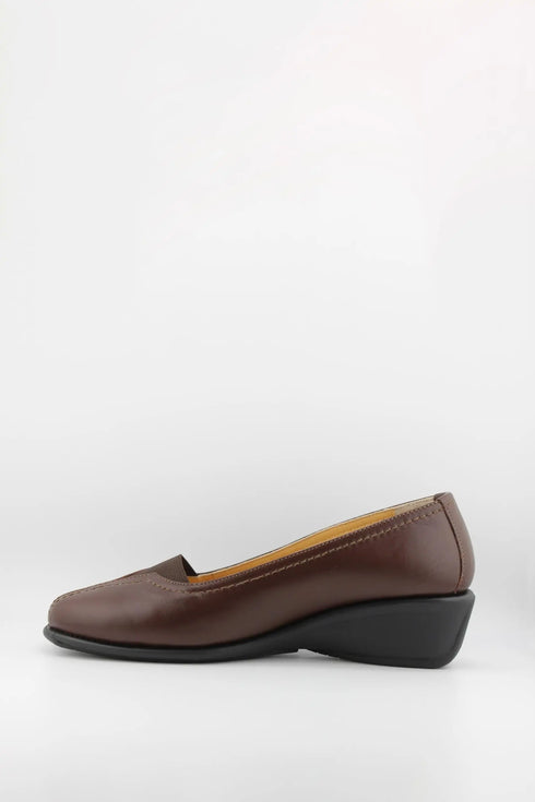 DFC Relax Comfort Slip-On Wedge Loafers