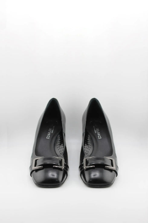 DFC Relax Block Heel Loafers with Buckle