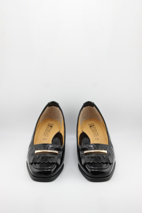 DFC Relax Tasseled Block Heel Loafer