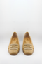 DFC Relax Leather Loafer with Fringed Accent