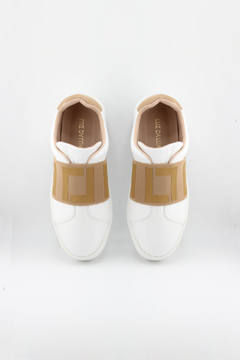 Luz da lua Slip-On Sneakers with Wide Elastic Band