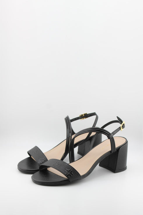 Luz da lua Strappy Block Heel Sandal