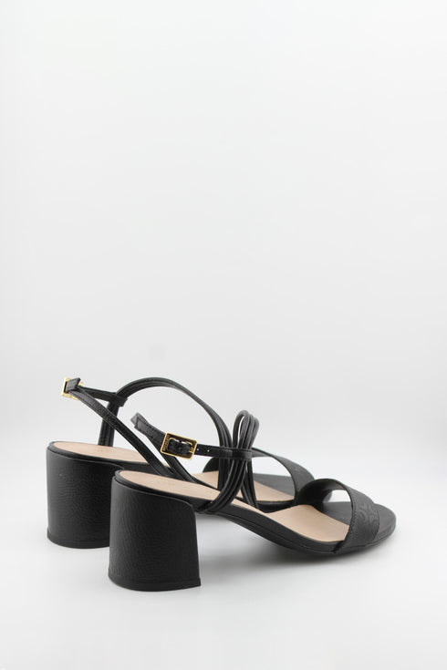 Luz da lua Strappy Block Heel Sandal