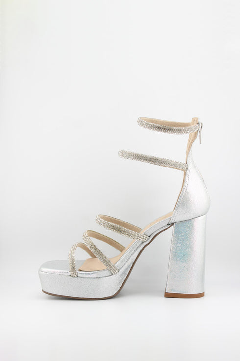 Invoice Elegant Strappy Platform Block Sandal