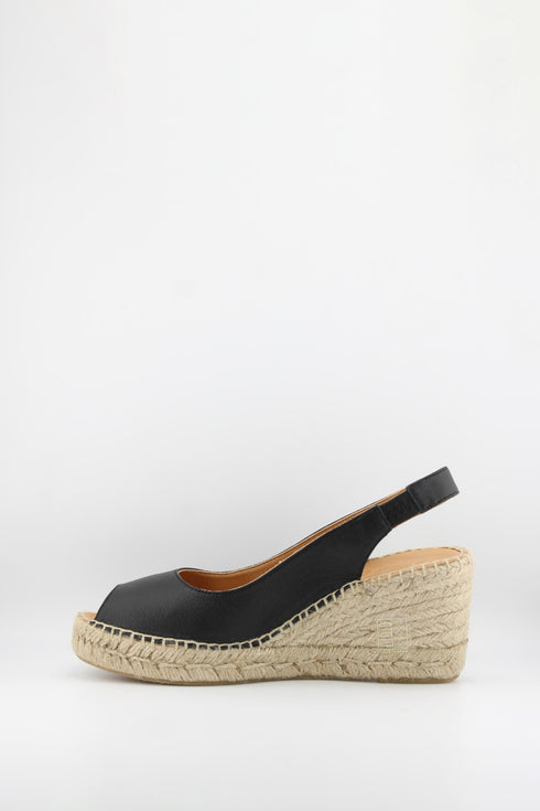 Jutelia Peep-Toe Espadrille Wedge Sandal