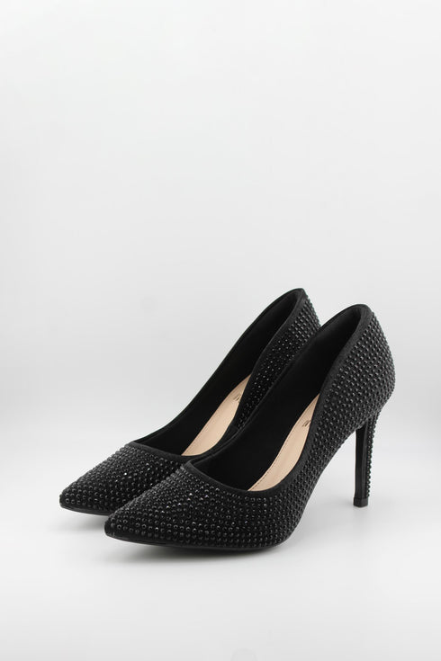 Invoice Elegant Studded Stiletto Heels