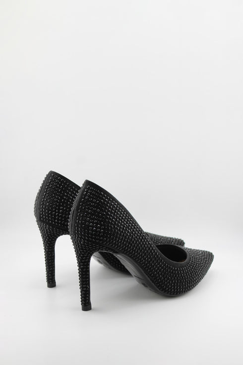 Invoice Elegant Studded Stiletto Heels