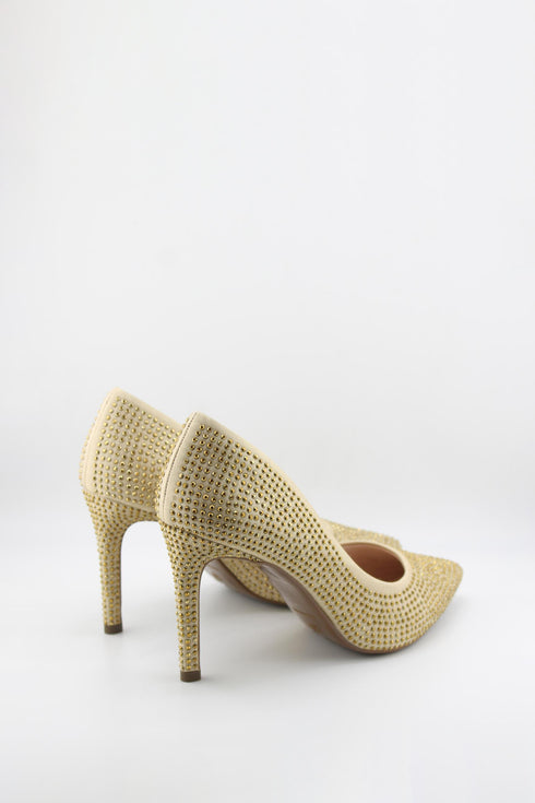 Invoice Elegant Studded Stiletto Heels
