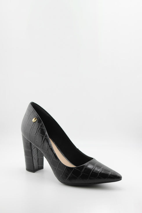 Invoice Embellished Pointed-Toe Heel