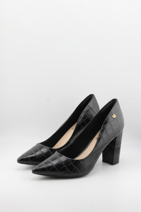 Invoice Embellished Pointed-Toe Heel