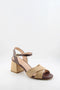Capelli Rossi Strappy Woven Block Heel Sandals