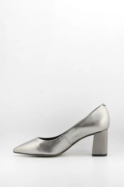 Capelli Rossi Pointed Toe Leather Block Heel