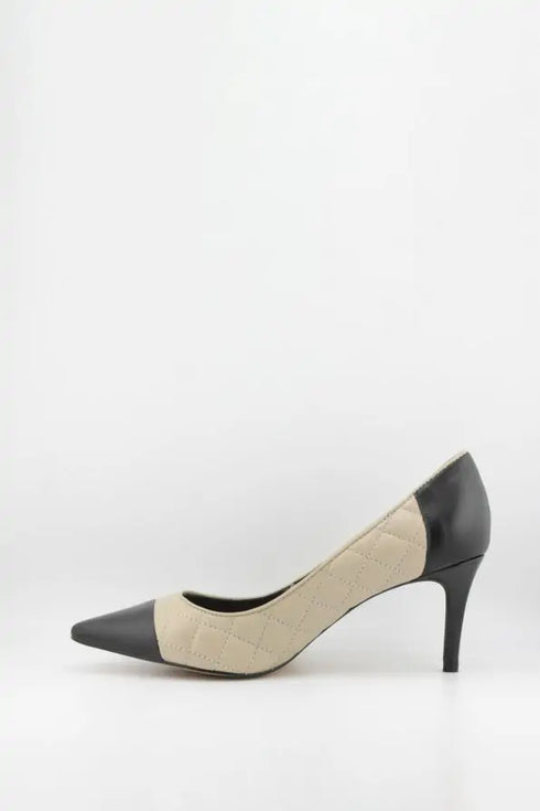 Capelli Rossi Quilted Leather Pointed Toe Pumps