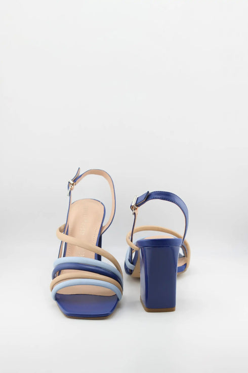 Capelli Rossi Strappy Block Heel Sandal with Buckle