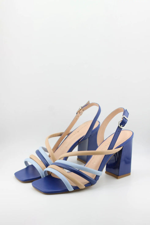 Capelli Rossi Strappy Block Heel Sandal with Buckle