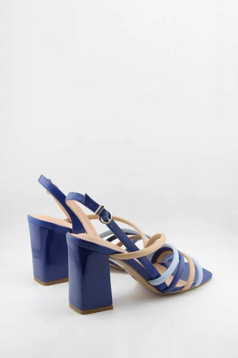 Capelli Rossi Strappy Block Heel Sandal with Buckle