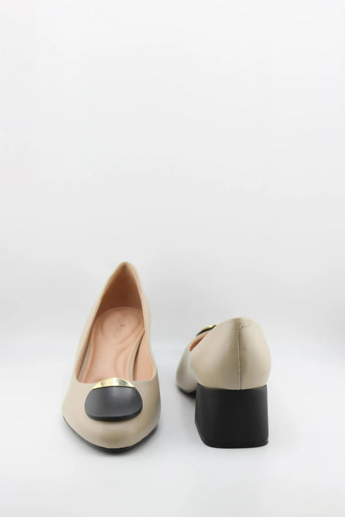 Capelli Rossi Block Heel Leather Loafers