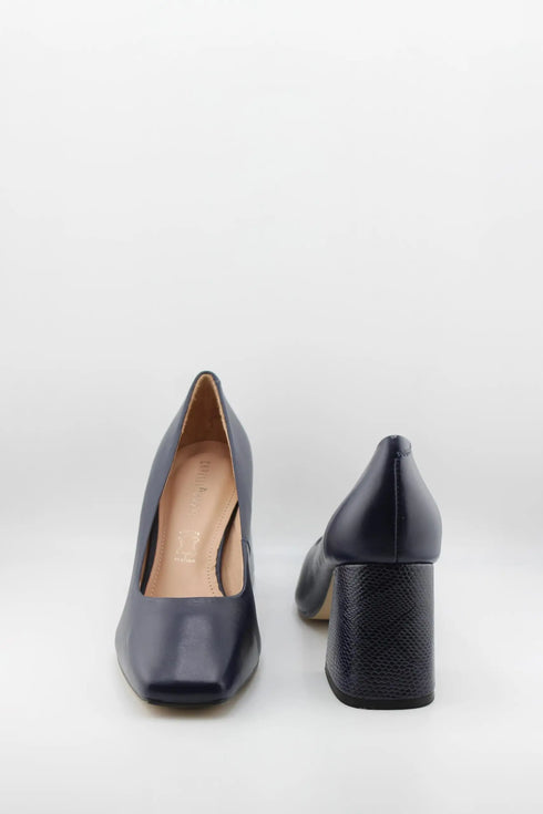 Capelli Rossi Square-Toe Block Heel Pumps