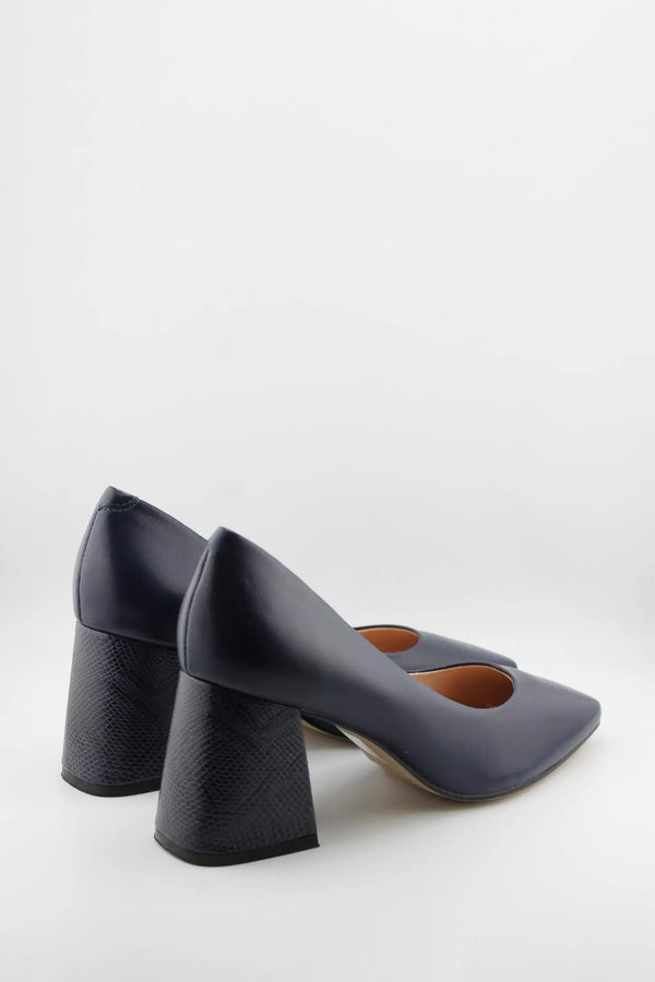 Capelli Rossi Square-Toe Block Heel Pumps