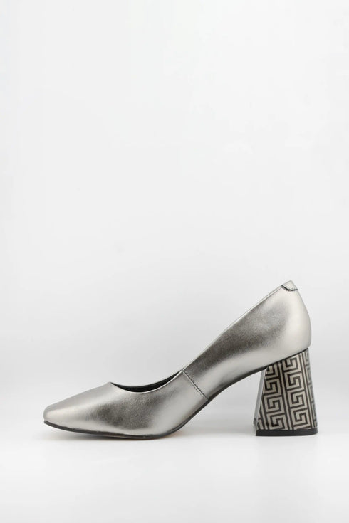 Capelli Rossi Square-Toe Block Heel Pumps