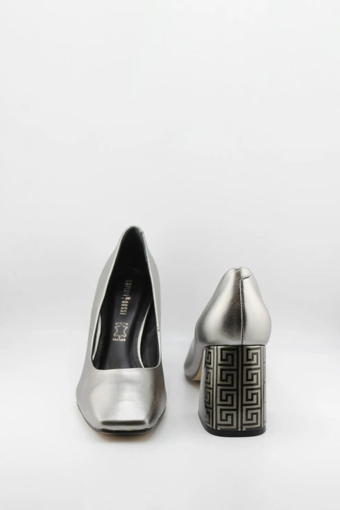 Capelli Rossi Square-Toe Block Heel Pumps
