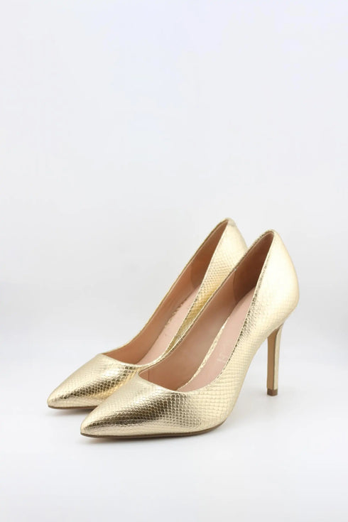 Capelli Rossi Textured Pointed-Toe High Heel Pumps