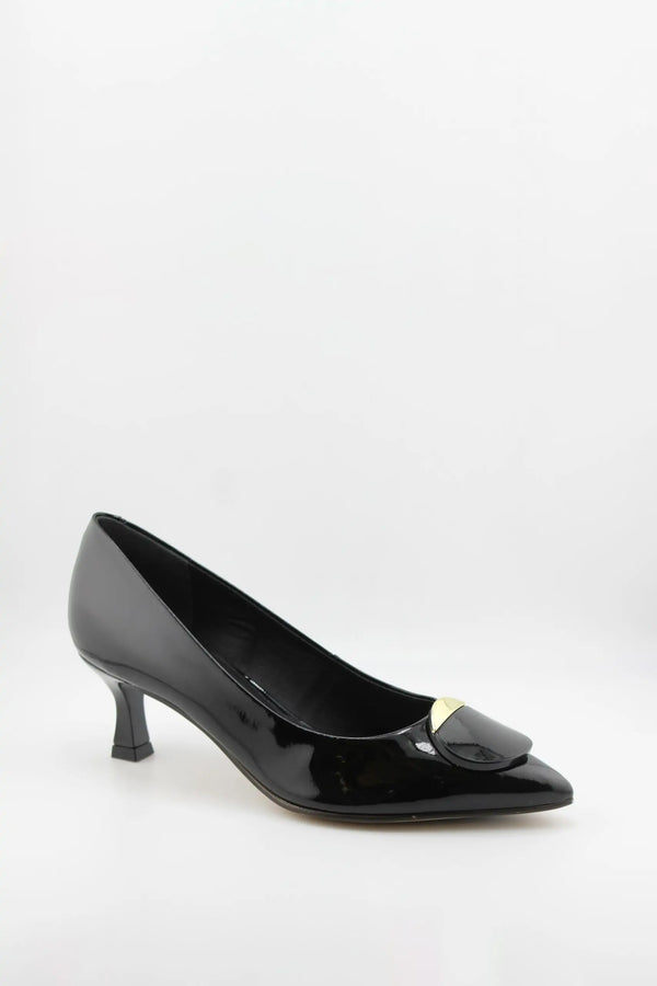 Capelli Rossi Patent Leather Pointed Toe Pumps
