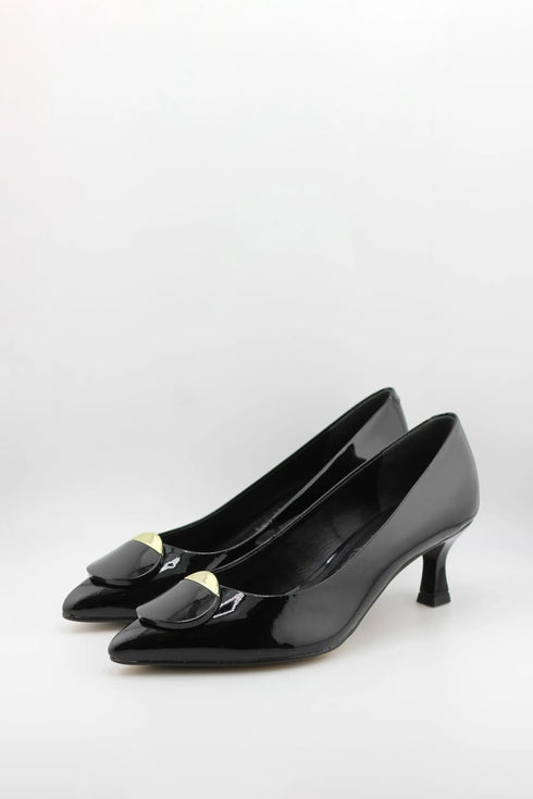 Capelli Rossi Patent Leather Pointed Toe Pumps