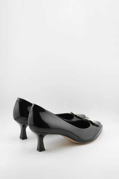 Capelli Rossi Patent Leather Pointed Toe Pumps