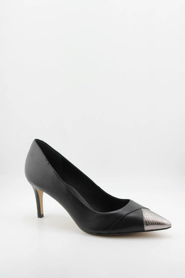 Capelli Rossi Pointed Toe Leather Stiletto Heels