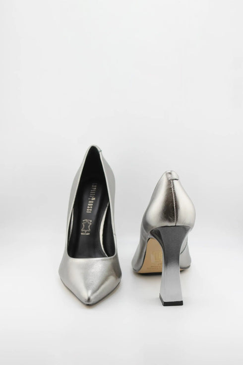 Capelli Rossi Sculpted Heel Pointed Toe Pumps