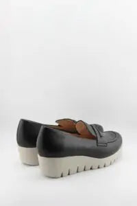 Wonders Chunky Sole Leather Loafers