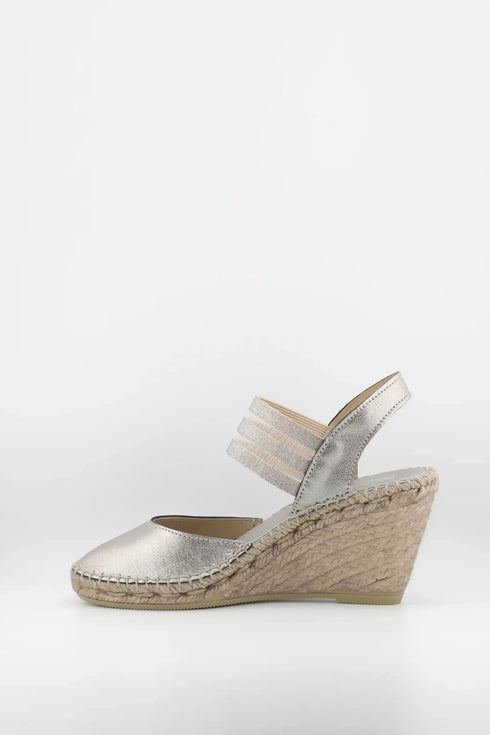 Juncal Aguirre Separated Strap Wedge Espadrille