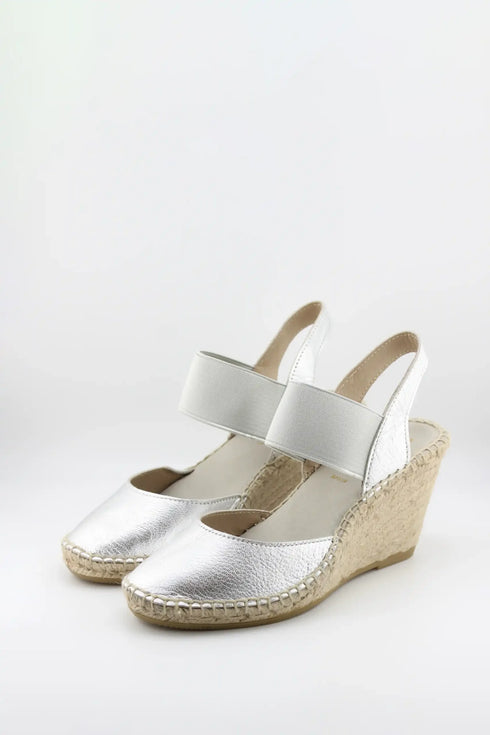 Juncal Aguirre Wedge Espadrille with Strap
