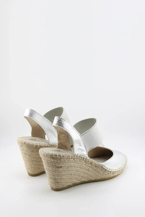 Juncal Aguirre Wedge Espadrille with Strap